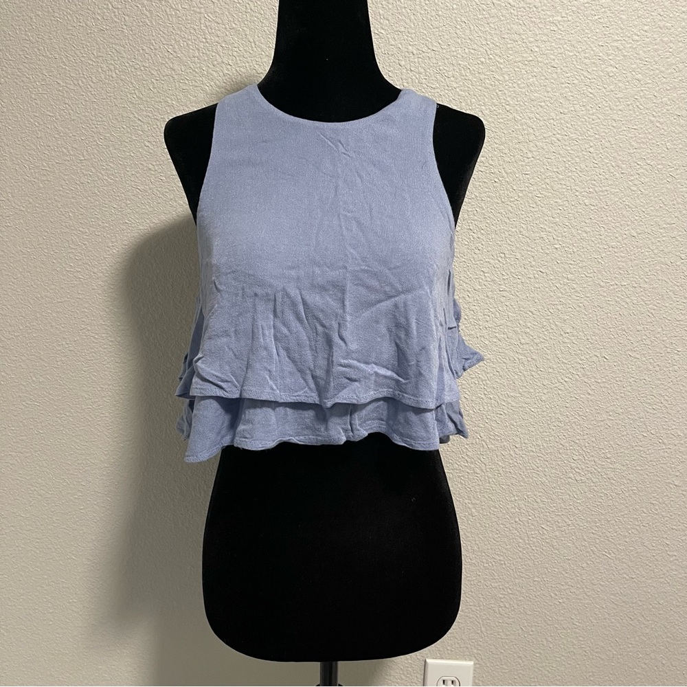 Hommage | Tiered Crop Top